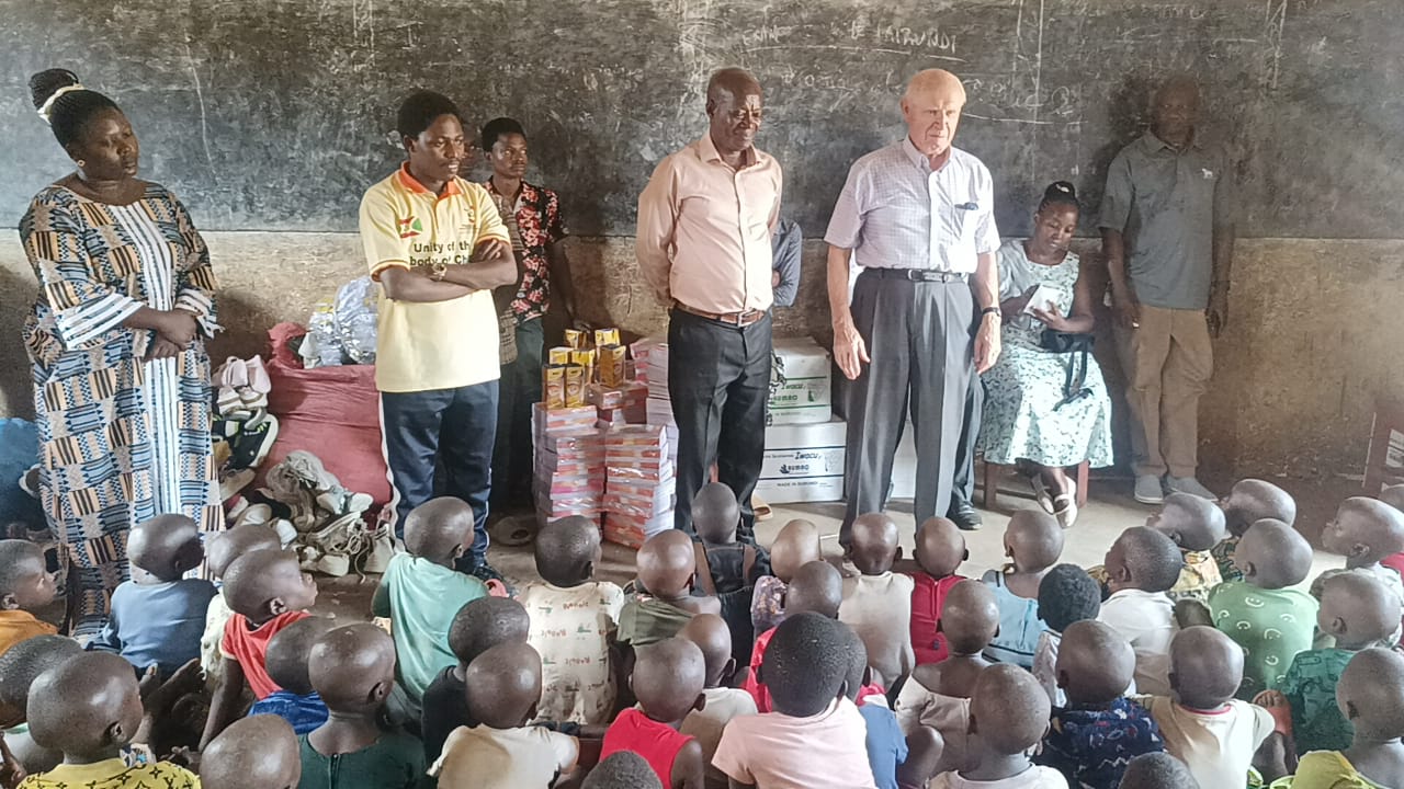 AEB Burundi supports Batwa children to Return to school